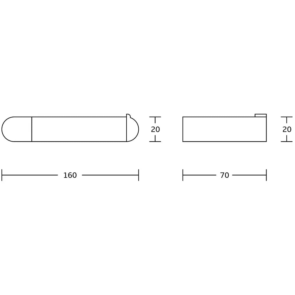 Mexen Adox Toalettpapirholder Svart - 7018233