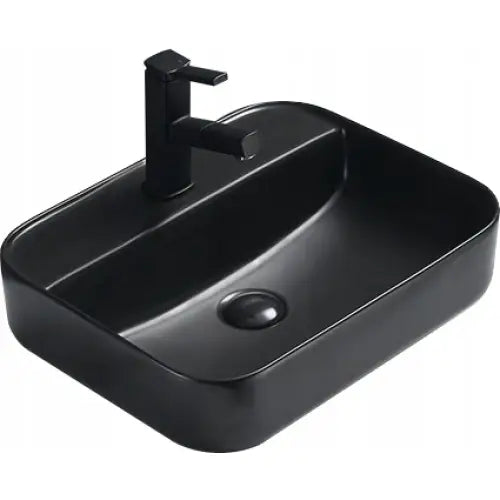 Mexen Alba Overflatevask 50x40 Cm Matt Svart