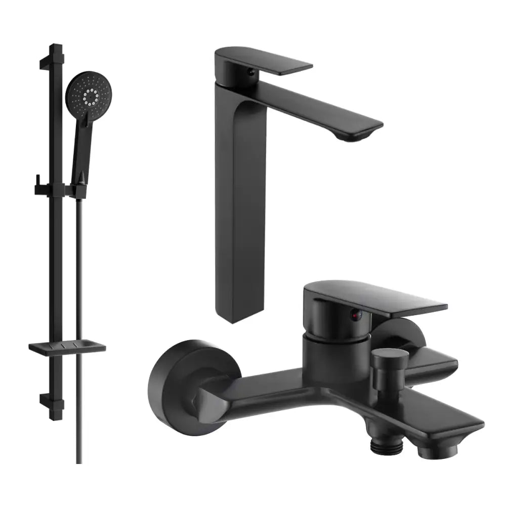 Mexen Alexa Dq40 Badekarpakke Svart - 71213dq40-