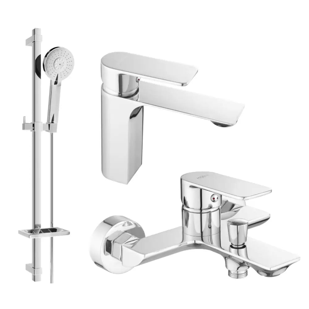 Mexen Alexa Dq40 Badekarsett Krom - 71203dq40