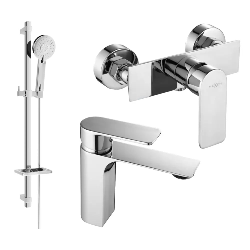 Mexen Alexa Dq40 Dusjsett Krom - 71204dq40-