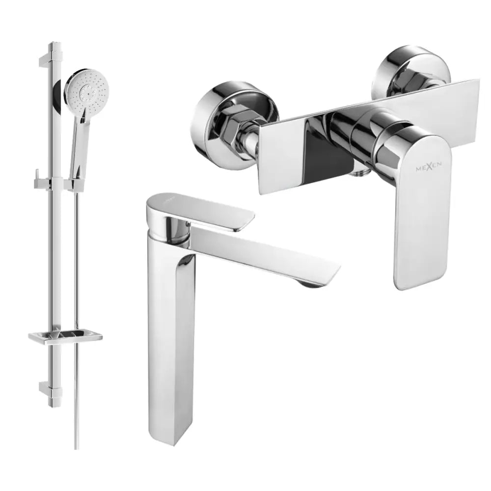 Mexen Alexa Dq40 Dusjsett Krom - 71214dq40