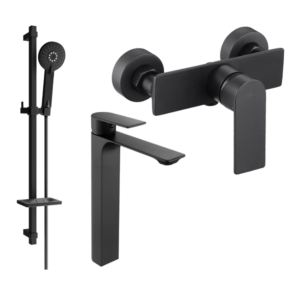 Mexen Alexa Dq40 Dusjsett Svart - 71214dq40