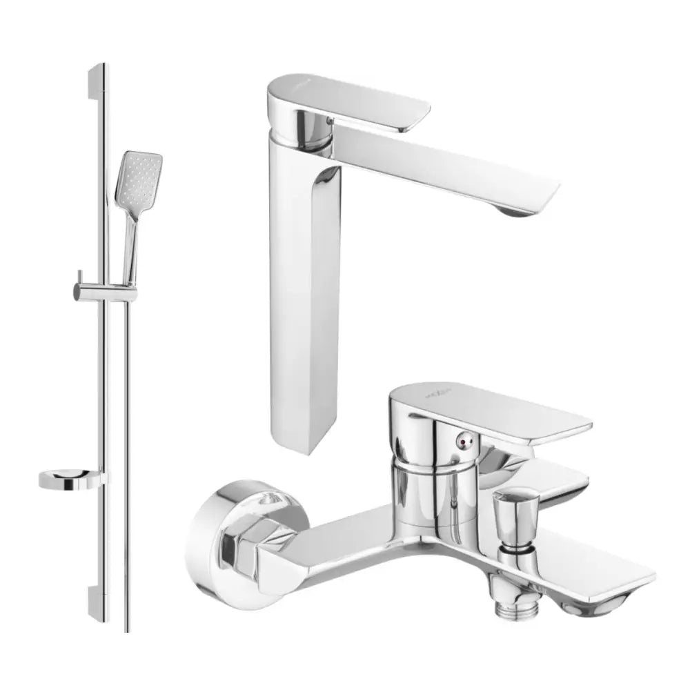 Mexen Alexa Dq62 Badekarsett Krom - 71213ds62