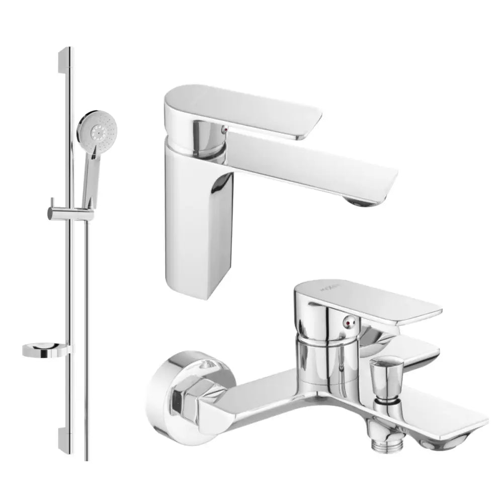 Mexen Alexa Ds40 Badekarsett Krom - 71203ds40