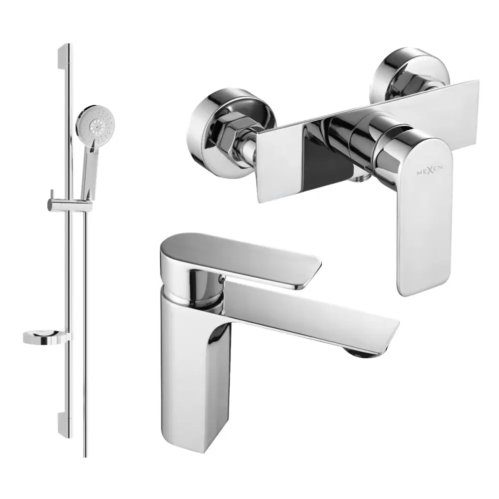 Mexen Alexa Ds40 Dusjsett Krom - 71204ds40