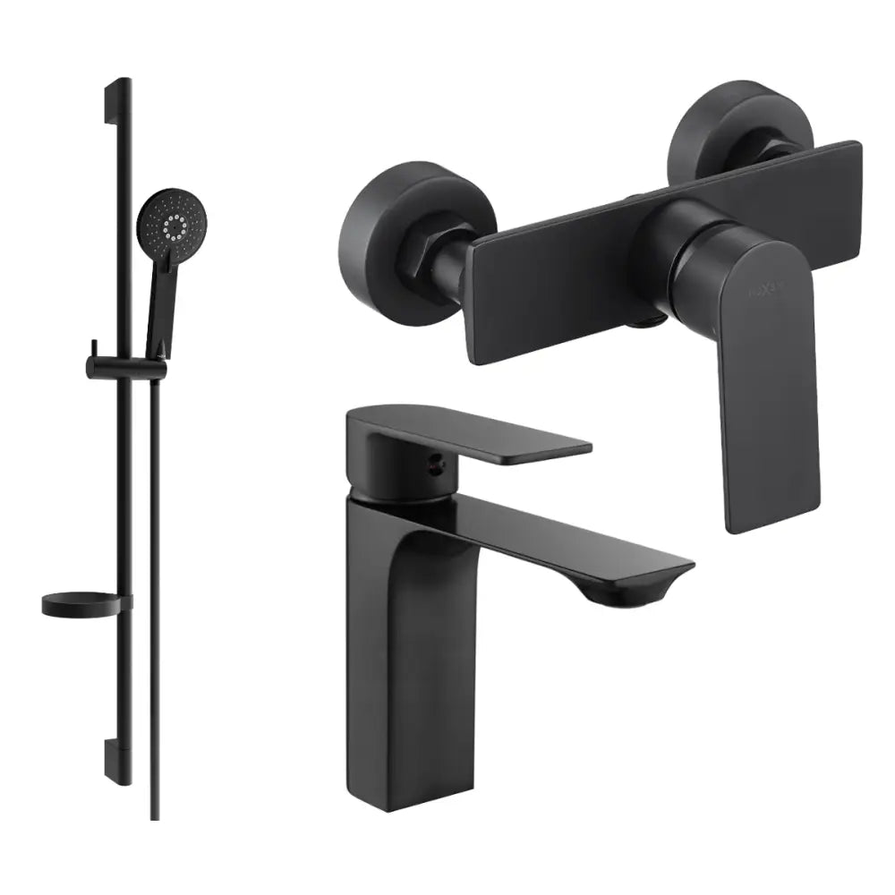 Mexen Alexa Ds40 Dusjsett Svart - 71204ds40