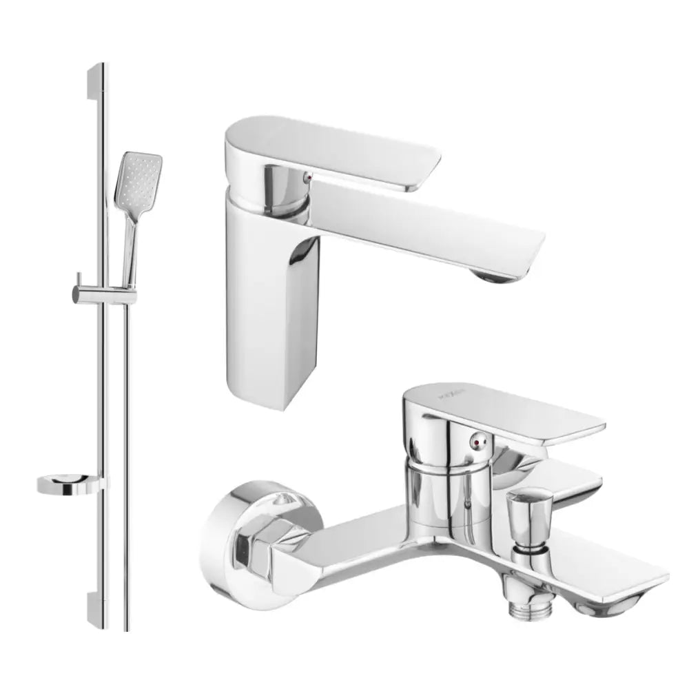 Mexen Alexa Ds62 Badekarsett Krom - 71203ds62