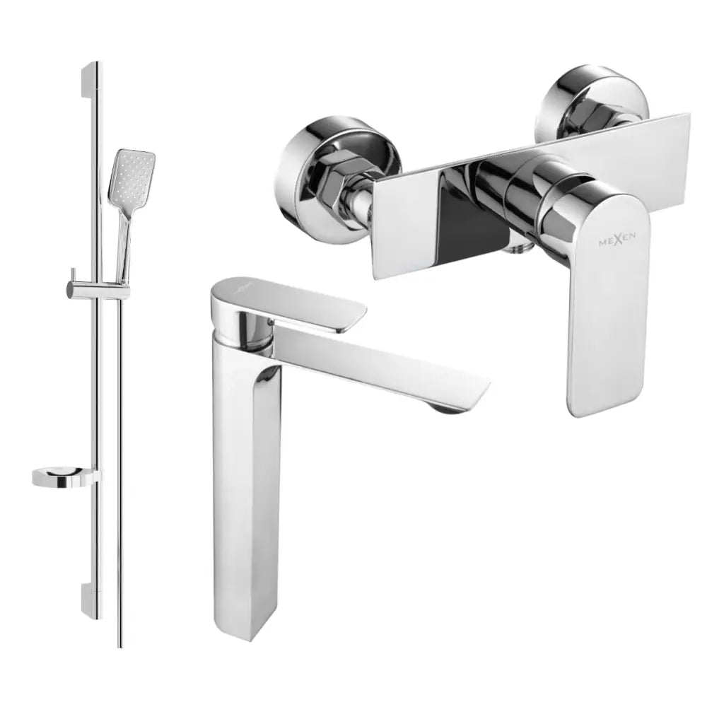Mexen Alexa Ds62 Dusjsett Krom - 71214ds62