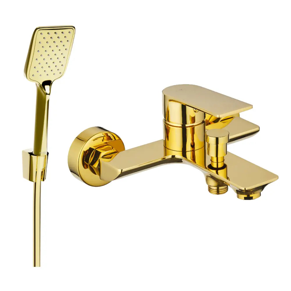 Mexen Alexa R62 Badekarsbatteri med Dusjsett Gull - 7123r62