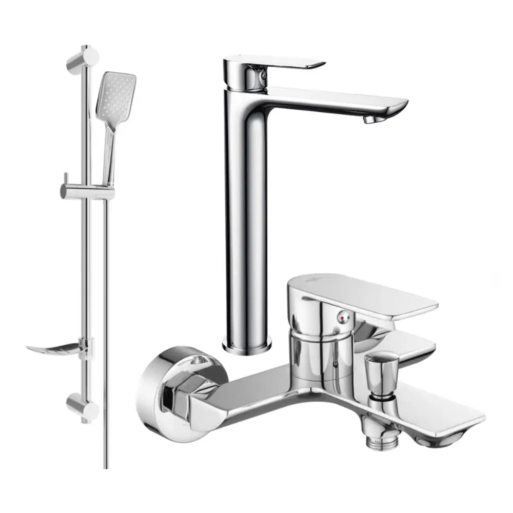 Mexen Alfa Df62 Badekarsett Krom - 745713df62