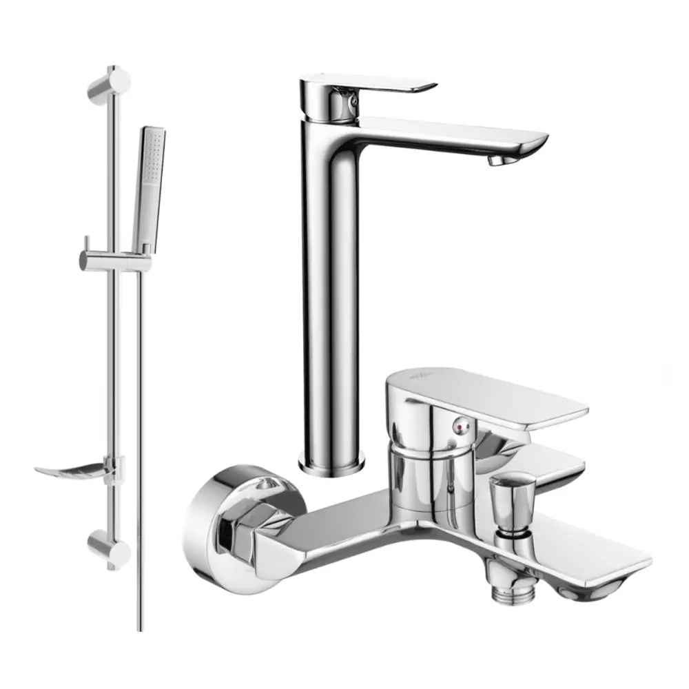 Mexen Alfa Df72 Badekarsett Krom - 745713df72