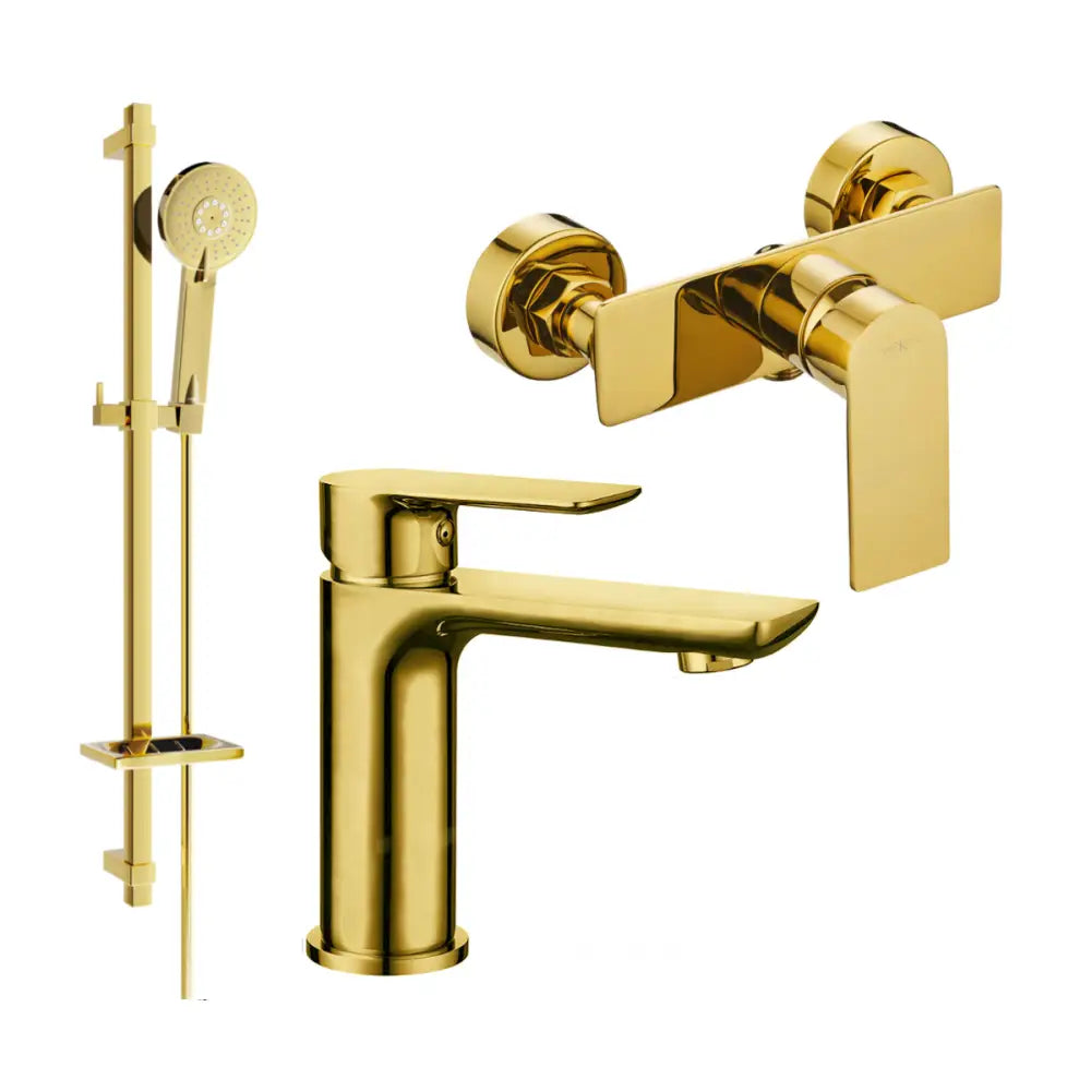 Mexen Alfa Dq40 Dusjsett Gull - 745704dq40