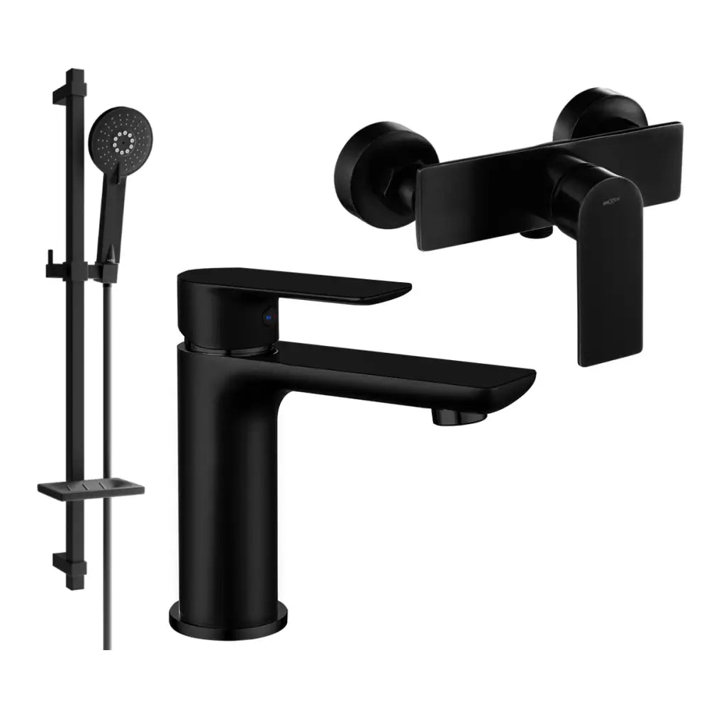 Mexen Alfa Dq40 Dusjsett Svart - 745704dq40