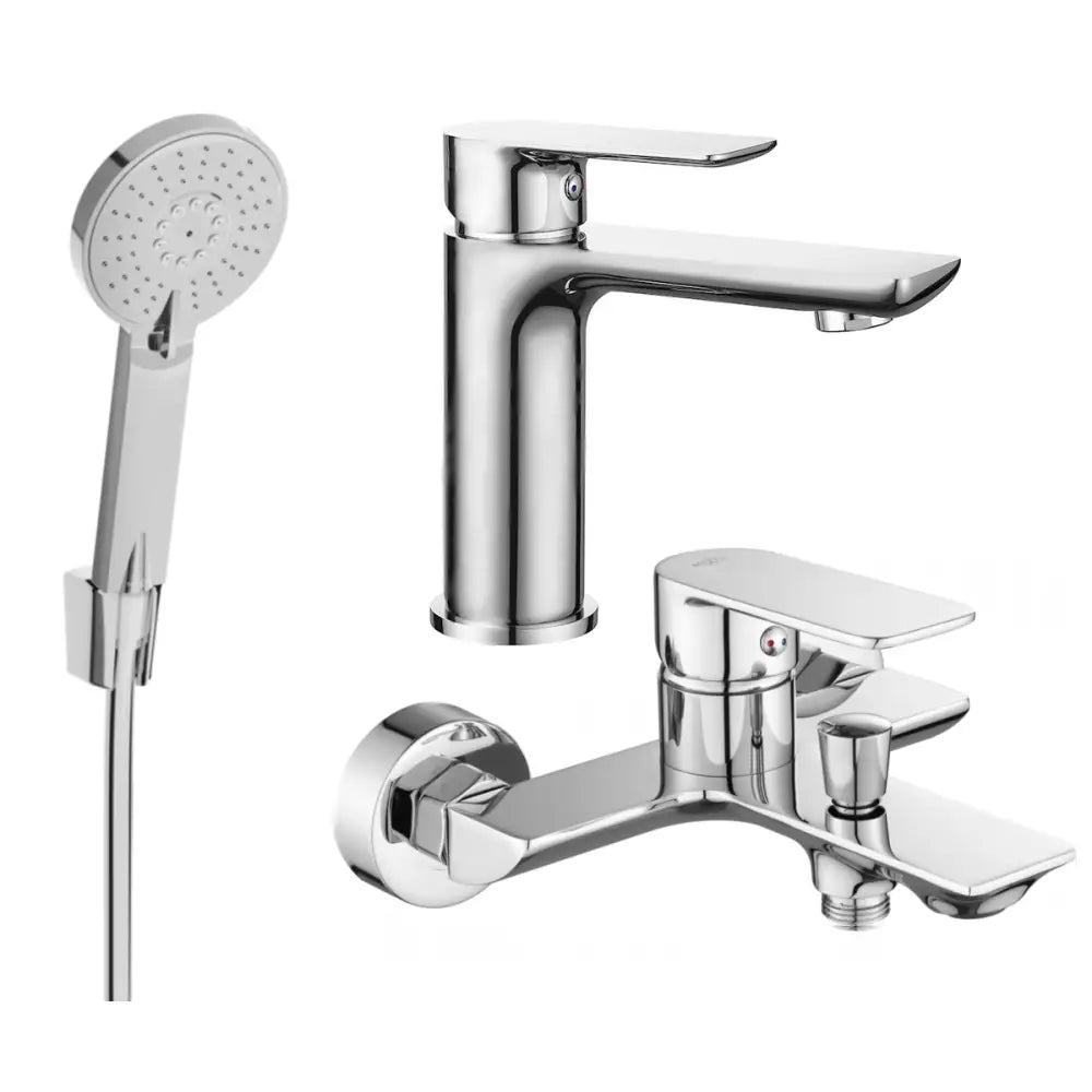 Mexen Alfa R40 Badekarsett Krom - 745703r40