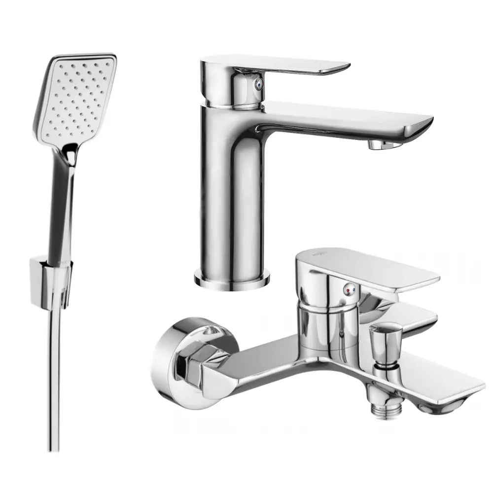 Mexen Alfa R62 Badekarsett Krom - 745703r62