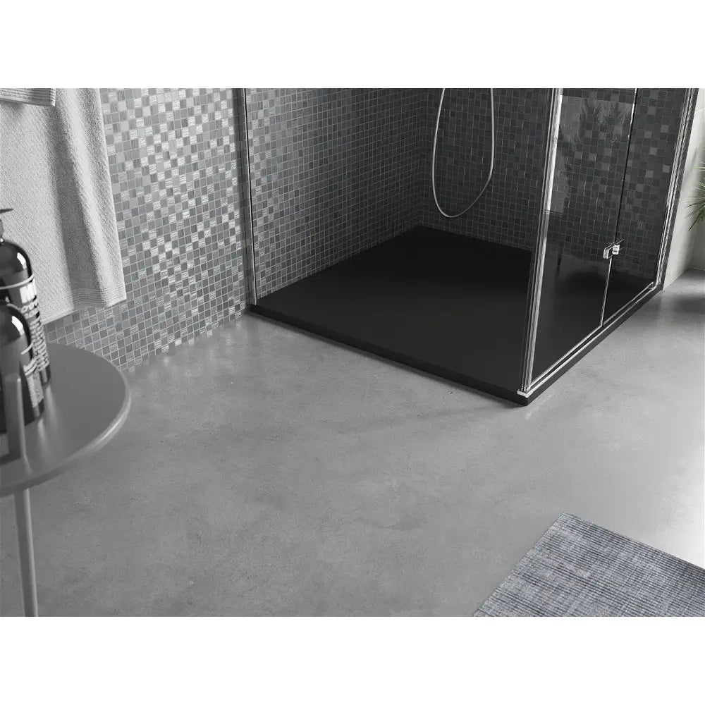 Mexen Amon Dusjbrett Kvadratisk Smc 100x100 Cm Svart - 4f