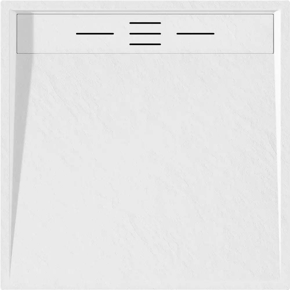Mexen Amon Dusjbrett Kvadratisk Smc 80x80 Cm Hvit - 4f