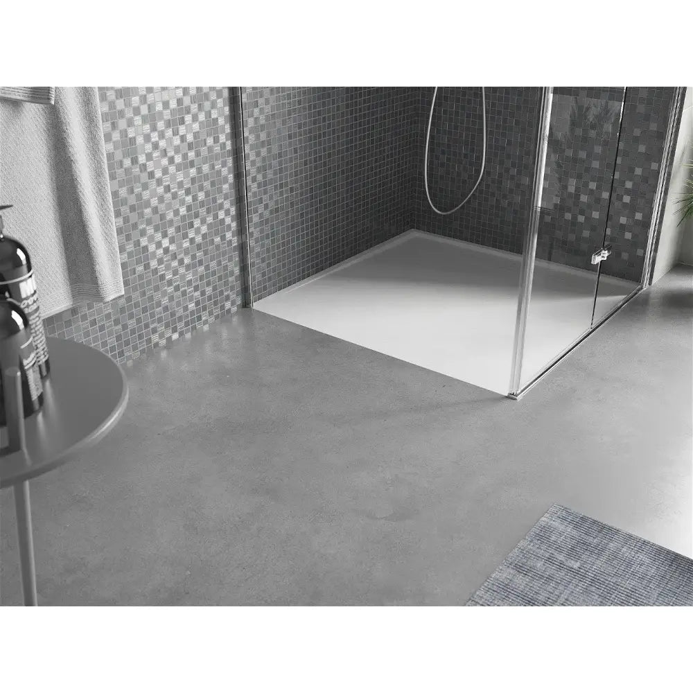 Mexen Amon Firkantet Smc-dusjbunn 100x100 Cm Hvit - 4f
