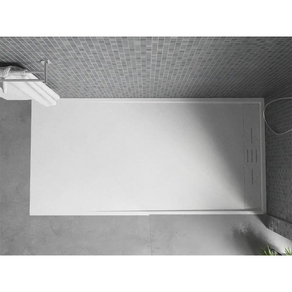 Mexen Amon Rektangulært Dusjbrett Smc 170x80 Cm Hvitt - 4f
