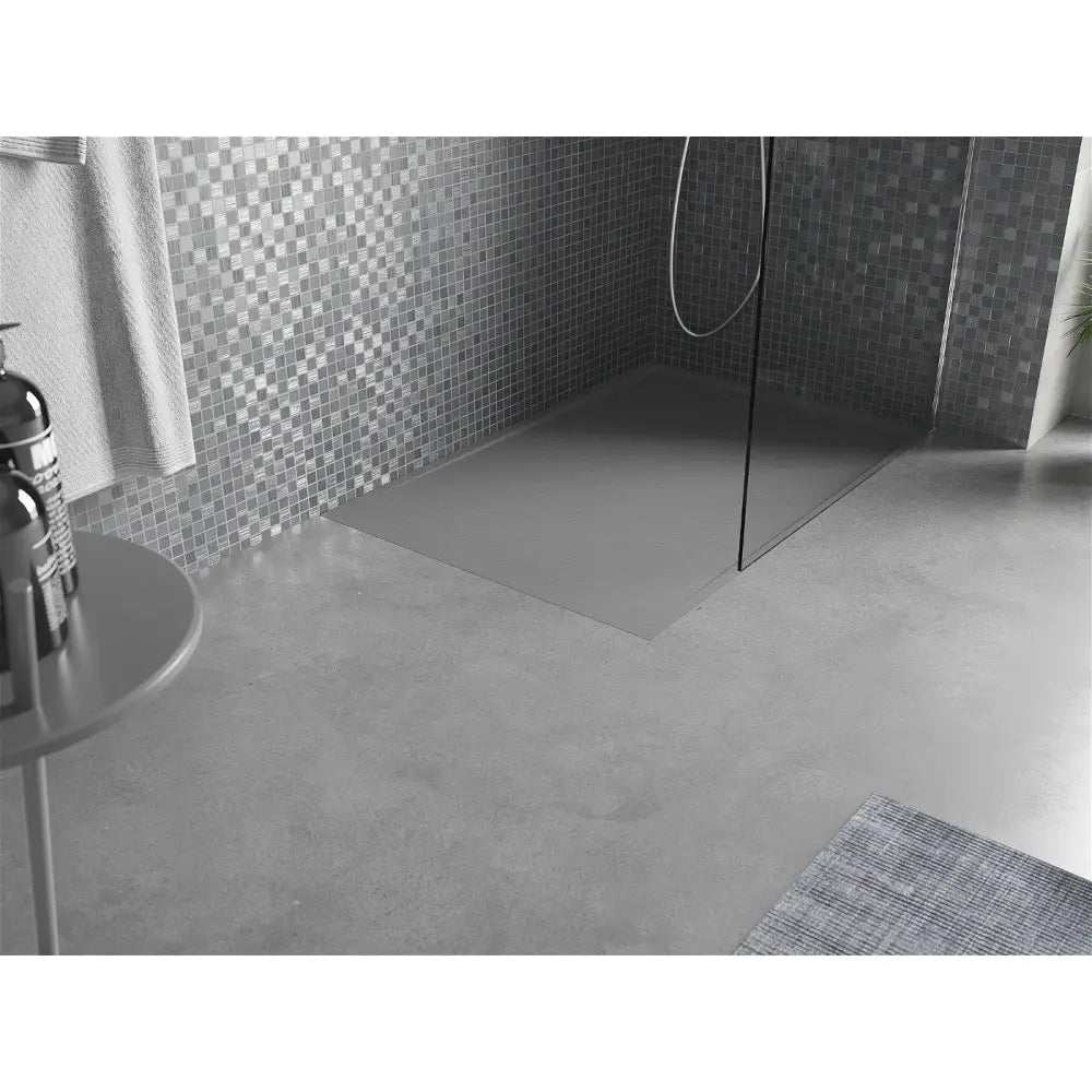 Mexen Amon Rektangulært Dusjkar Smc 120x80 Cm Grått - 4f