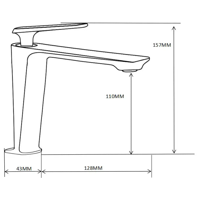 Mexen Ares Servantkran Krom - 744100-