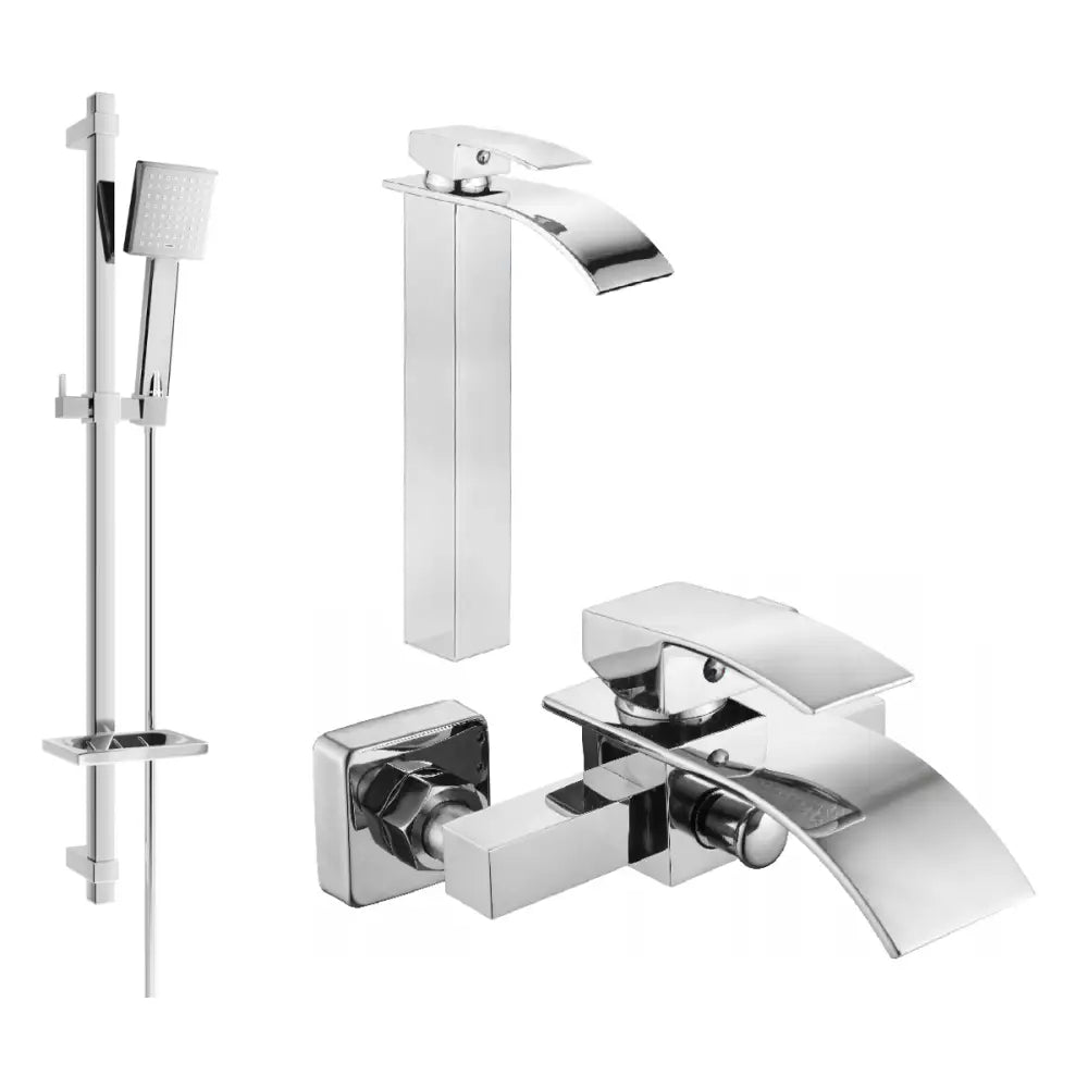 Mexen Aries Dq45 Badekarsett Krom - 744813dq45