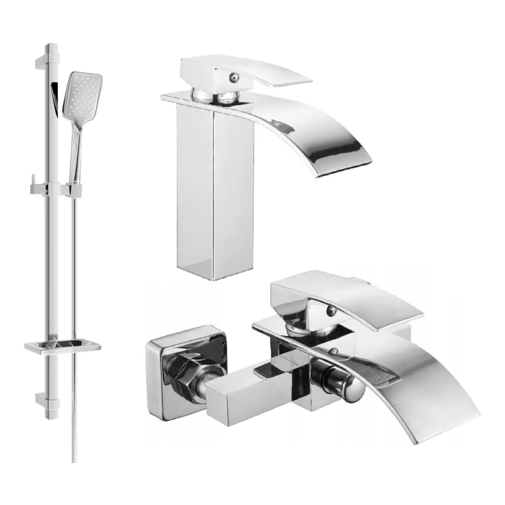 Mexen Aries Dq62 Badekarsett Krom - 744803dq62