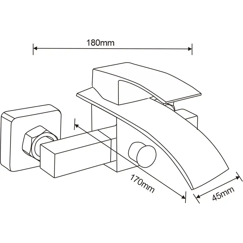 Mexen Aries Dq62 Badekarsett Krom - 744803dq62