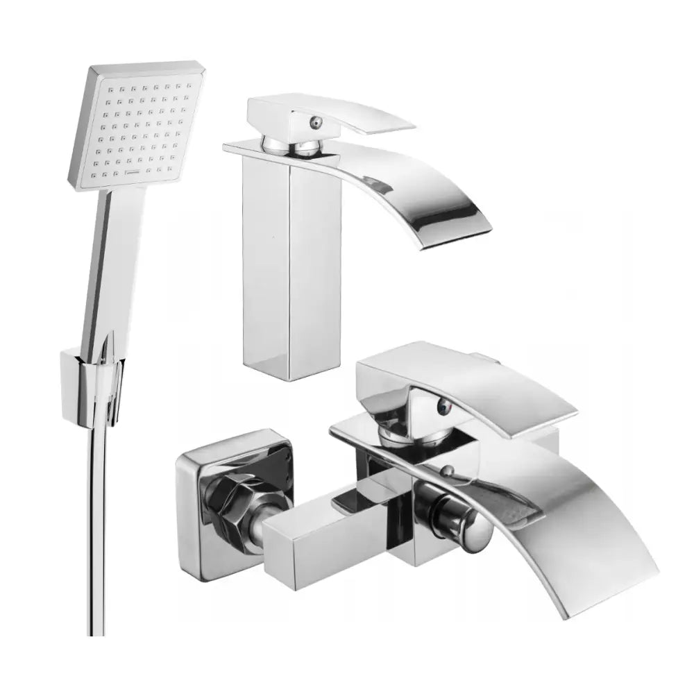 Mexen Aries R45 Badekarsett Krom - 744803r45