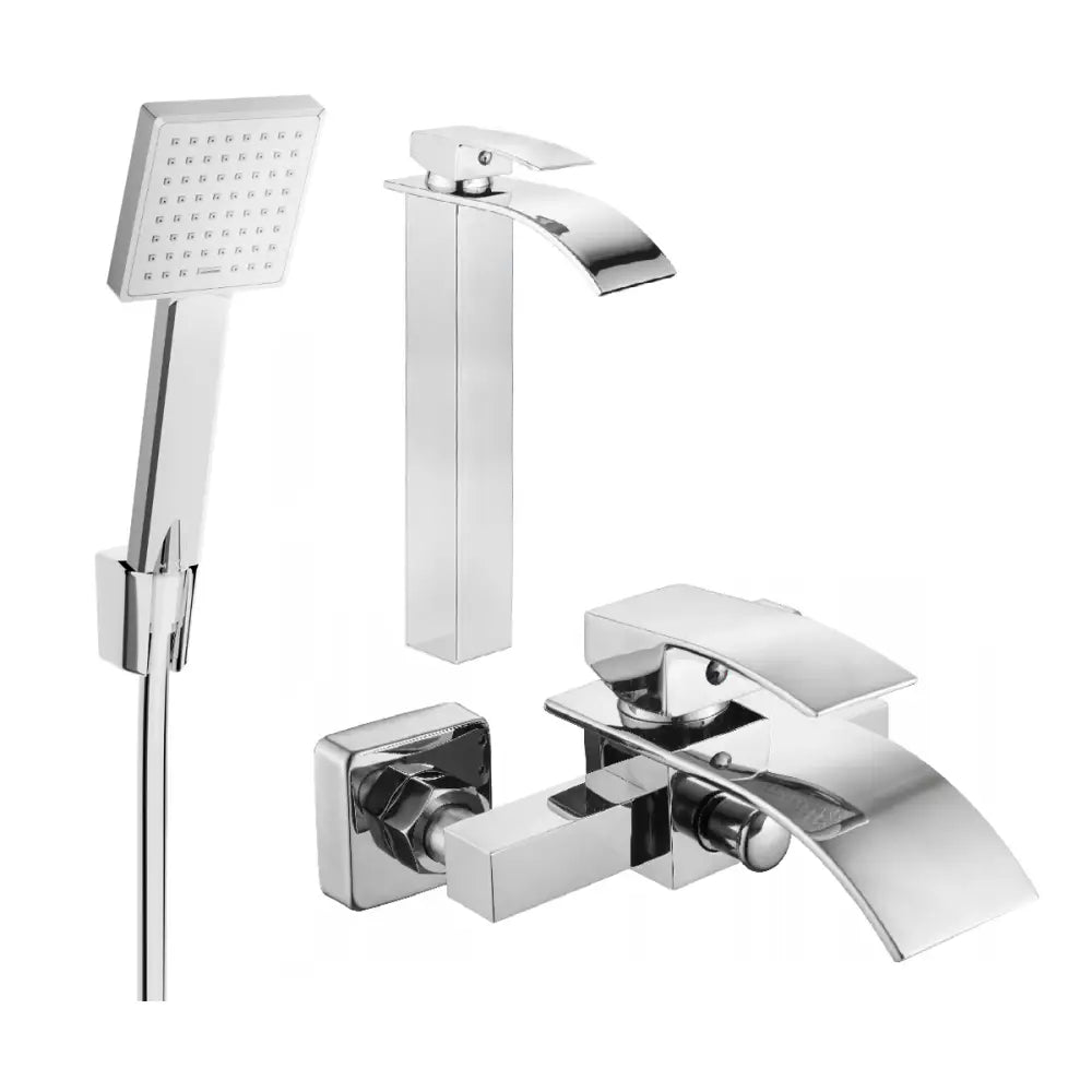 Mexen Aries R45 Badekarsett Krom - 744813r45