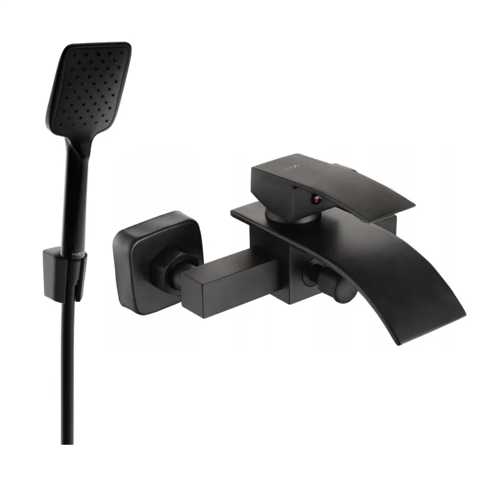 Mexen Aries R62 Badekarbatteri med Dusjsett Svart - 74483r62