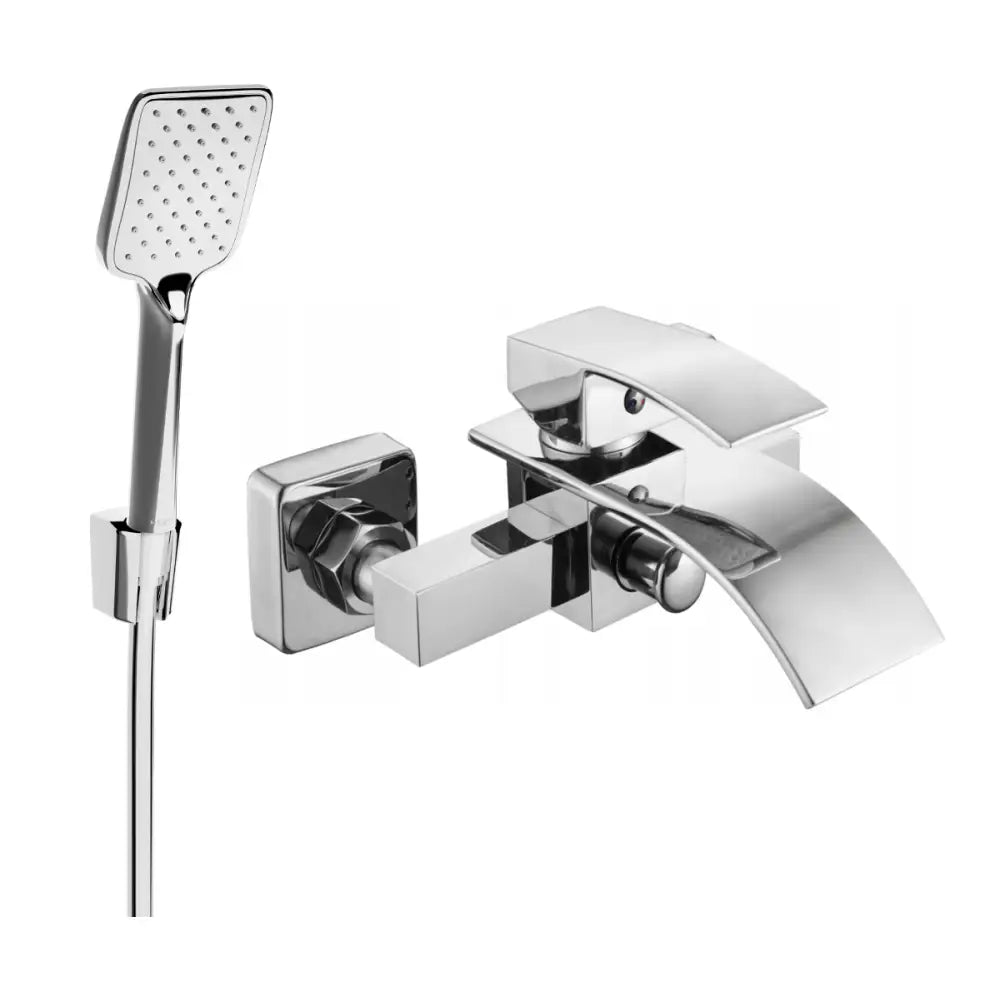 Mexen Aries R62 Badekarsbatteri med Dusjsett Krom - 74483r62