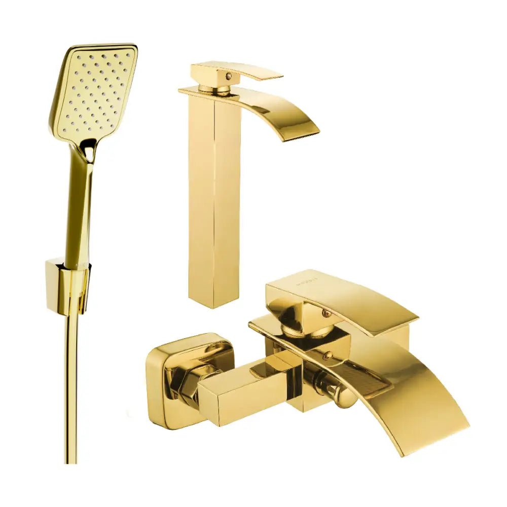 Mexen Aries R62 Badekarsett Gull - 744813r62-