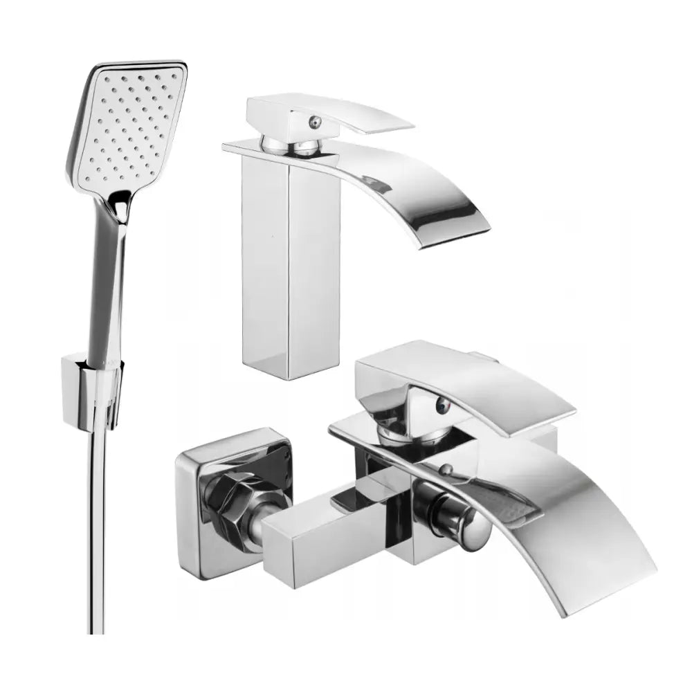 Mexen Aries R62 Badekarsett Krom - 744803r62