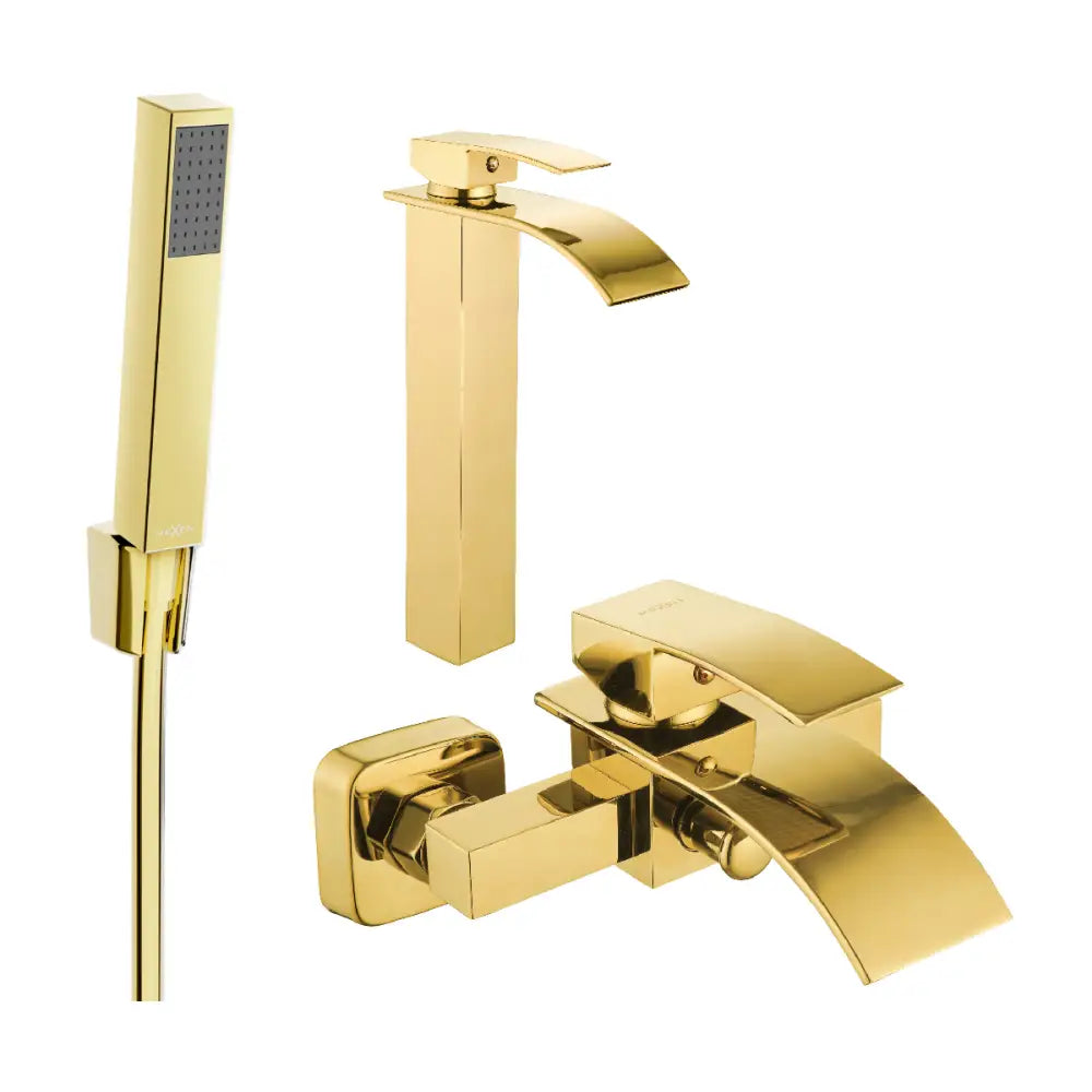 Mexen Aries R77 Badekarsett Gull - 744813r77