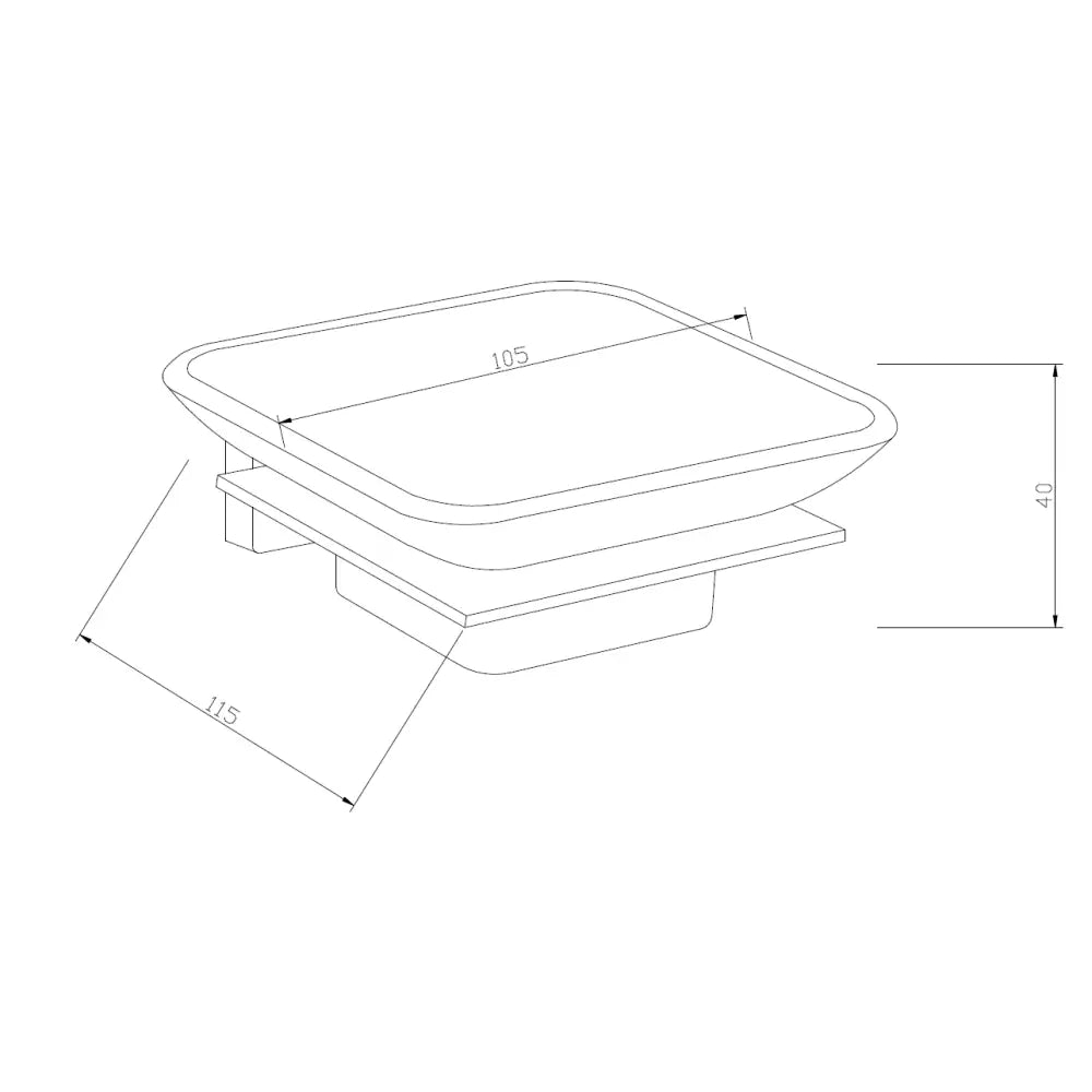 Mexen Arno Såpeskål Roségull - 7020739