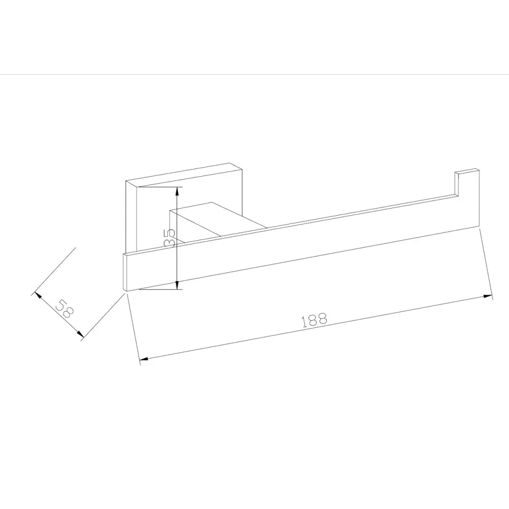 Mexen Arno Toalettpapirholder Roségull - 70207333-