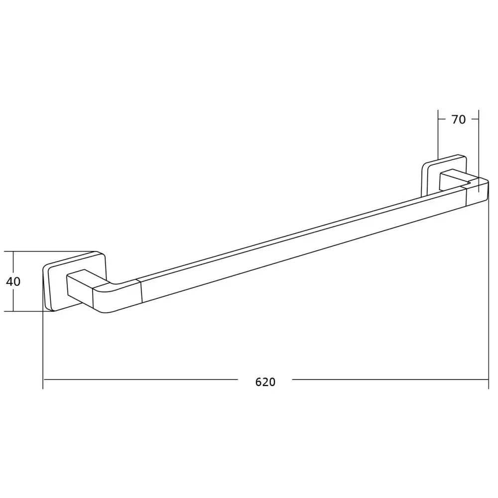 Mexen Asis Håndklehenger Svart - 7017624