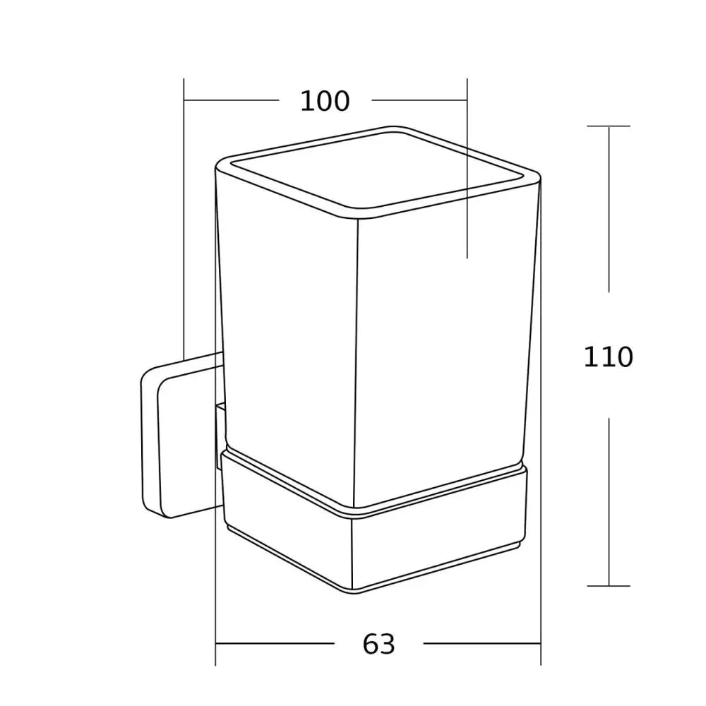 Mexen Asis Tannbørstekrus Svart - 7017638