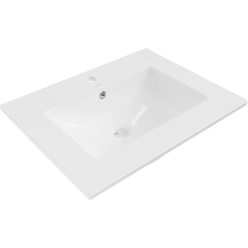 Mexen Atena 61 x 46 Cm Innfelt Servant i Benkeplate Møbelvask Hvit