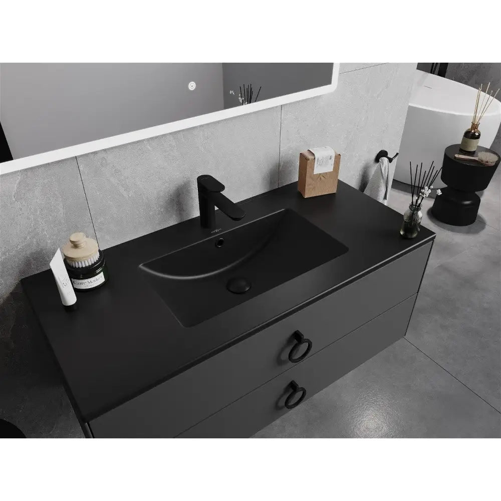 Mexen Atena Innfelt Servant 101x46 Cm Matt Svart