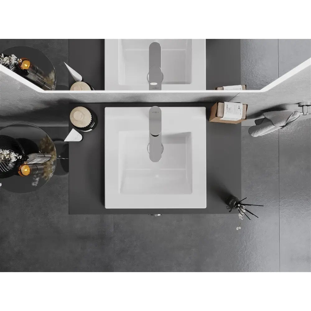 Mexen Atena Innfelt Vask 41x41 Cm Hvit