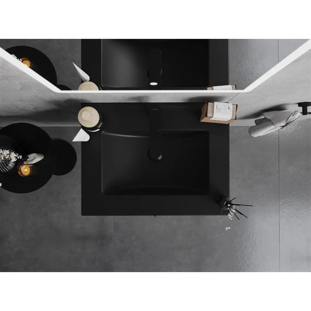 Mexen Atena Innfelt Vask 61x46 Cm Matt Svart