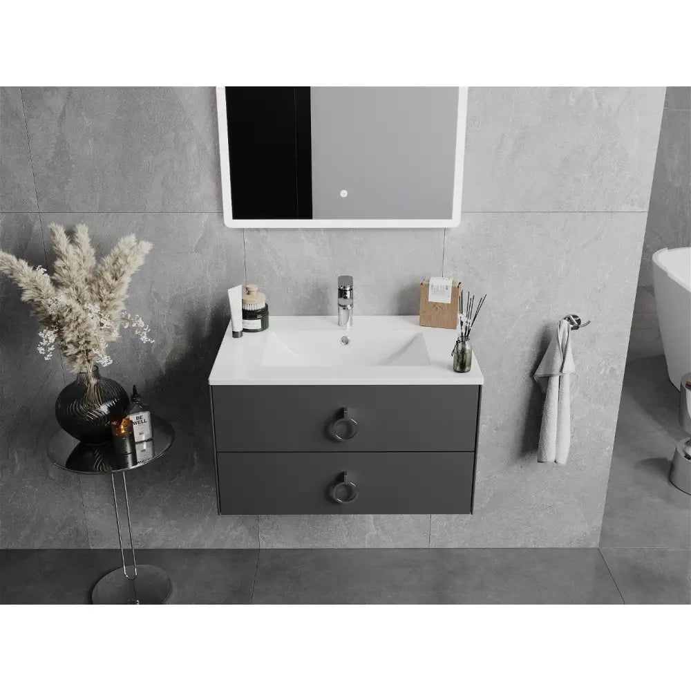 Mexen Atena Servant til Innfelling i Benkeplate 71x46 Cm Hvit