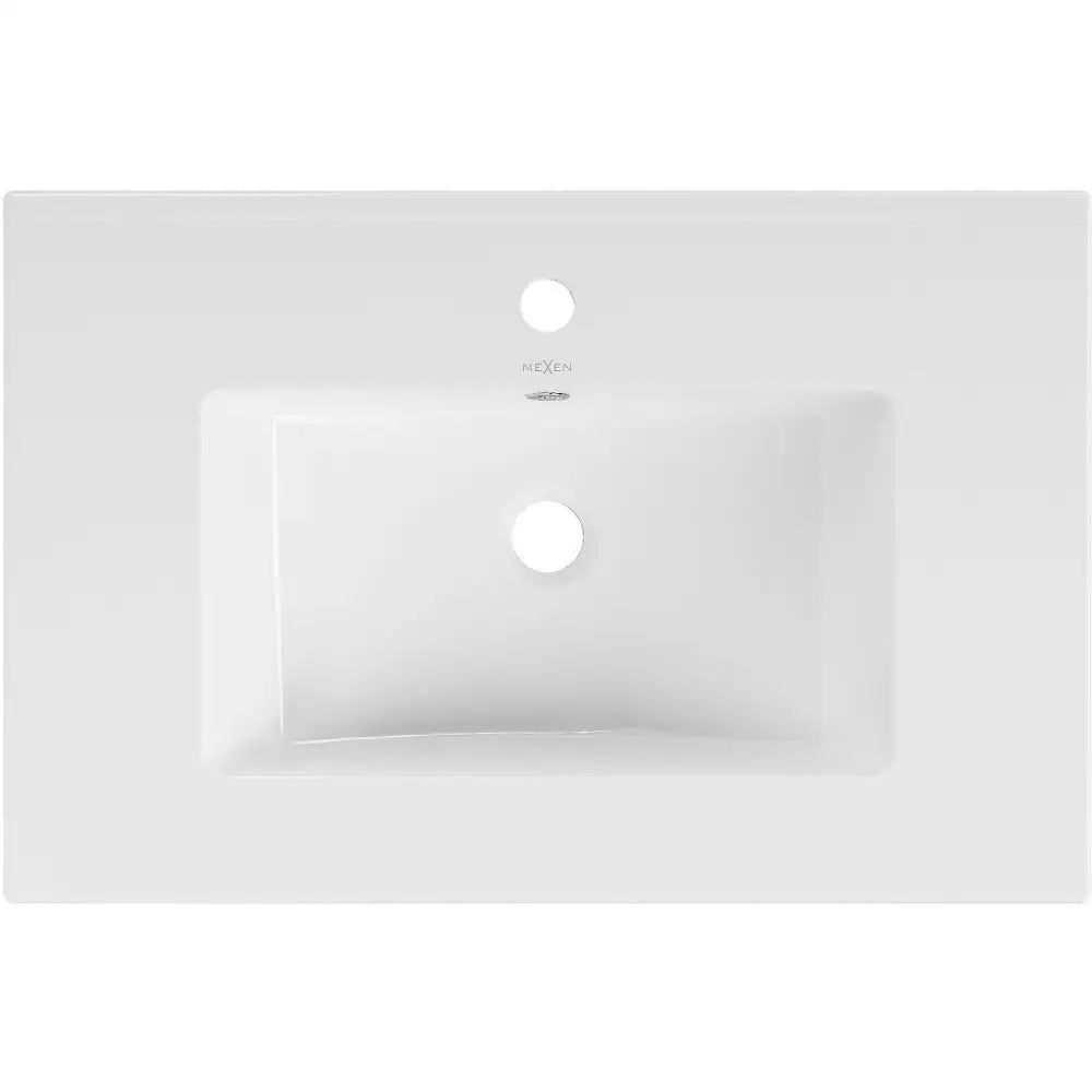 Mexen Atena Servant til Innfelling i Benkeplate 71x46 Cm Hvit