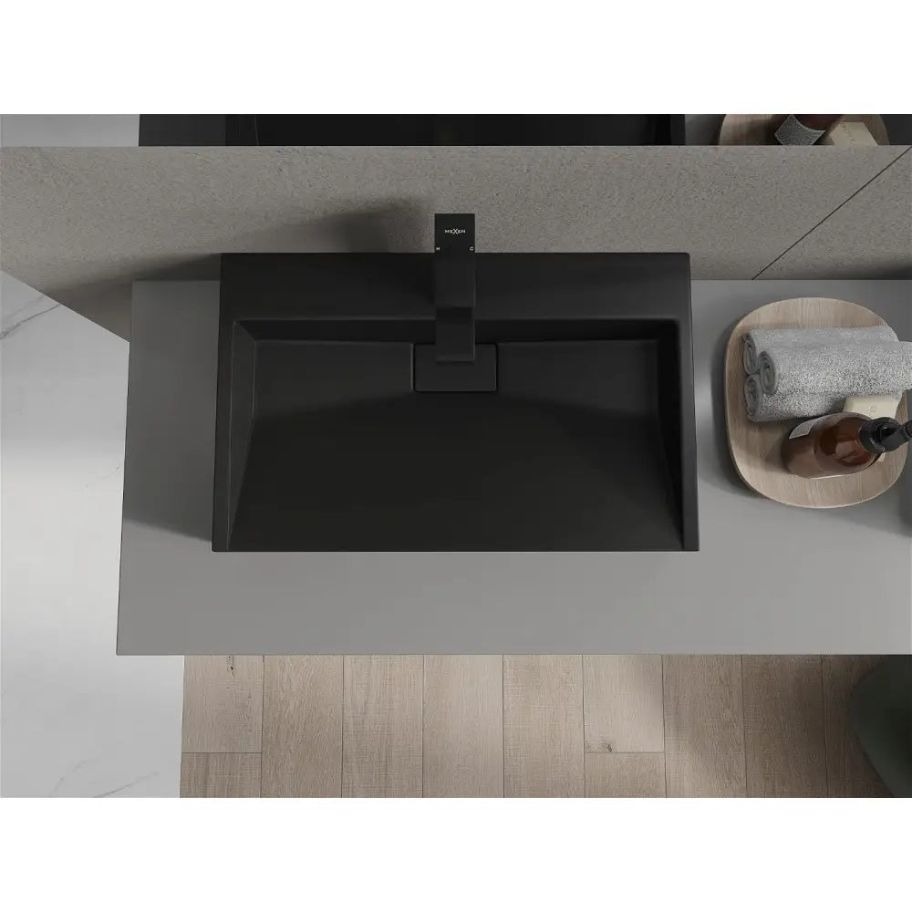 Mexen Ava Servant for Benkeplate av Kompositt 1/o 60x38 Cm Svart