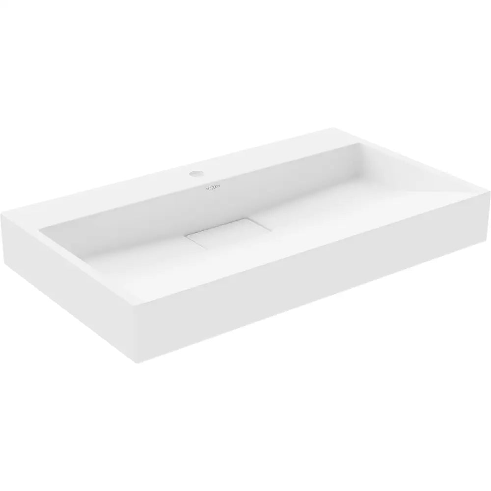 Mexen Ava Servant for Benkeplate i Kompositt 1/o 80x46 Cm Hvit