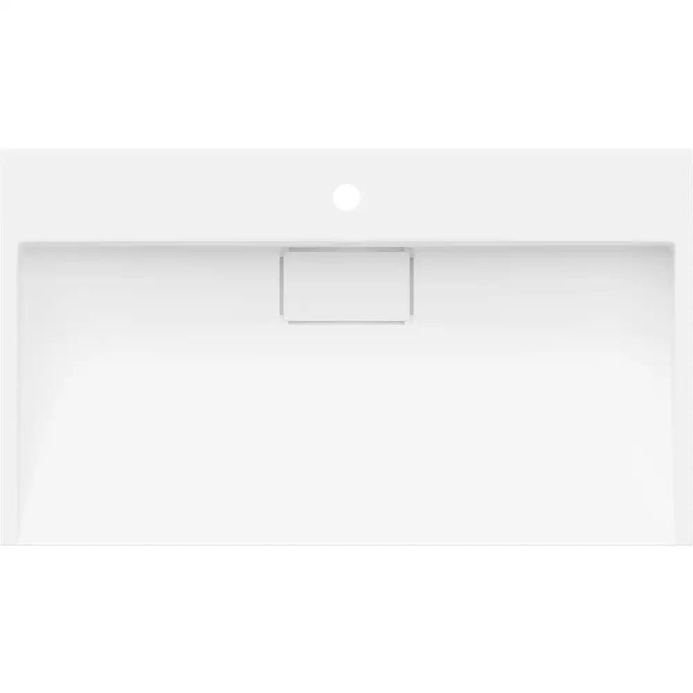 Mexen Ava Servant for Benkeplate i Kompositt 1/o 80x46 Cm Hvit