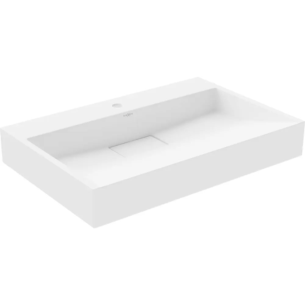 Mexen Ava Servant til Påmontering av Kompositt 1/o 70x46 Cm Hvit